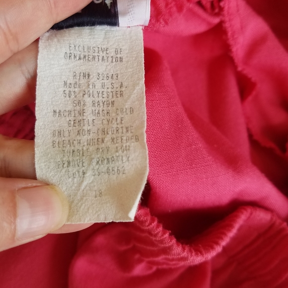 Vintage 80s Aesthetic 2 Piece Track/Walking Set Hot Pink White Polka Dots USA - Picture 12 of 16